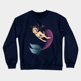 Taurus Mermaid Crewneck Sweatshirt